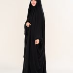 چادر عربی اصیل گلدوزی طرح  افسانه با پارچه ندا کد CH222067