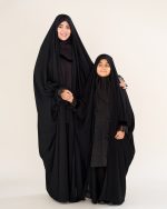 چادر عربی اصیل كار شده طرح سیمین با پارچه ندا کد CH422039 - تصویر 9