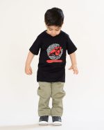 تیشرت مشکی آستین کوتاه چاپی با ذکر شریف "قاسم" کد TB11004 از مجموعه سَفینَةُ النَجاة