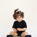 بادی زیر دکمه مشکی با طرح تمام چاپ با نام بهار از مجموعه مَهنا کد TB21064