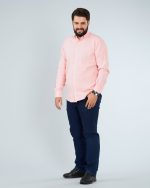 پیراهن مردانه رنگی اسپرت یقه انگلیسی چهارخانه ریز کد PS21095 - تصویر 3